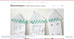 Desktop Screenshot of domesticspace.com